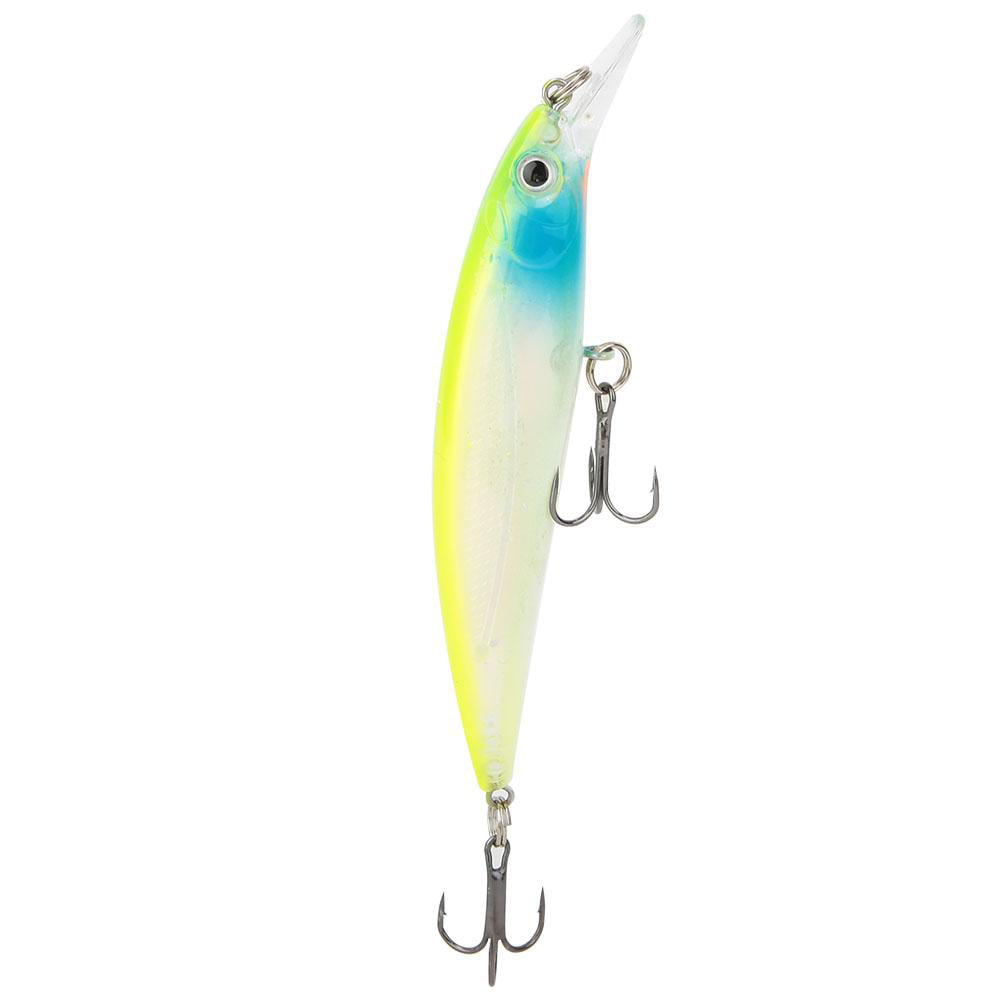 Details about  / 3D Crankbait Luminous Night Fishing Lure Floating Fatty Body  Metal Hook Tools